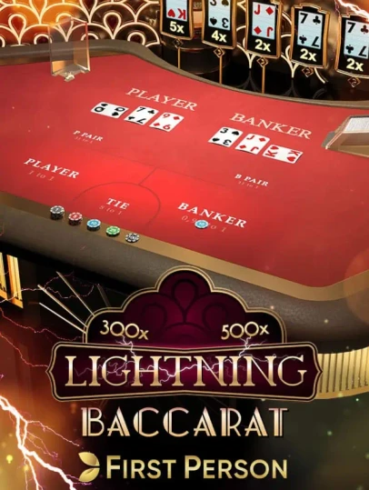 11WIN First Person Lightning Baccarat