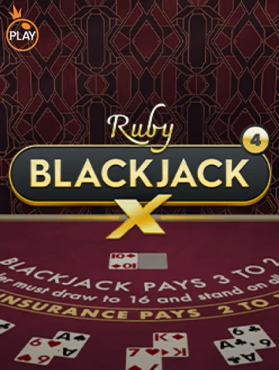 11WIN Blackjack X 4 - Ruby